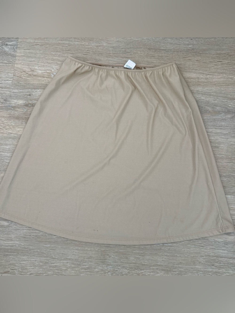 Only Hearts Nude A-Line Slip Mini Skirt Small